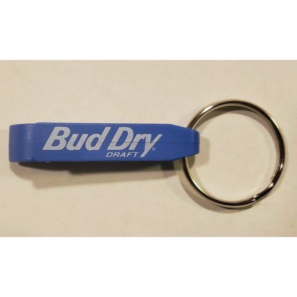 Vintage Budweiser‎ Bud Dry Keychain New SKU PB87